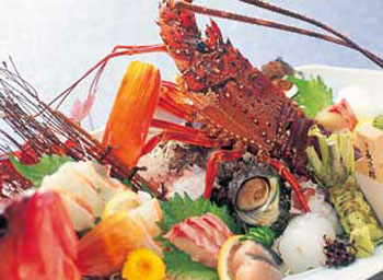 伊勢海老を筆頭に天草の海を味わっていただけます