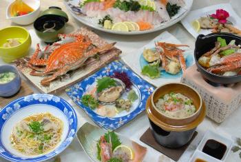 天草の海の幸でも人気の高い３大食材を使った満足会席です
